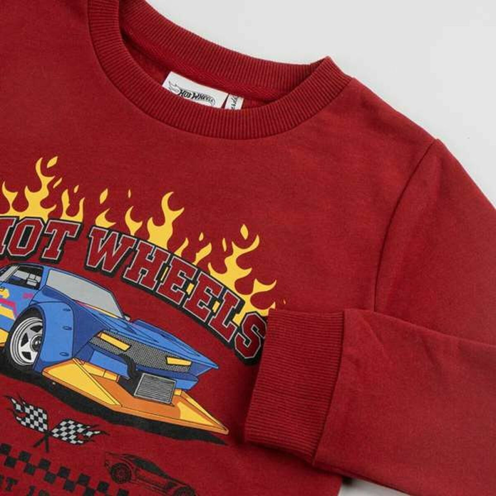 Children’s Sweatshirt Hot Wheels Dark Red