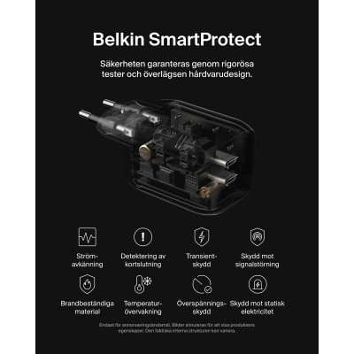 USB to Lightning Cable Belkin ENA007KQBK Black