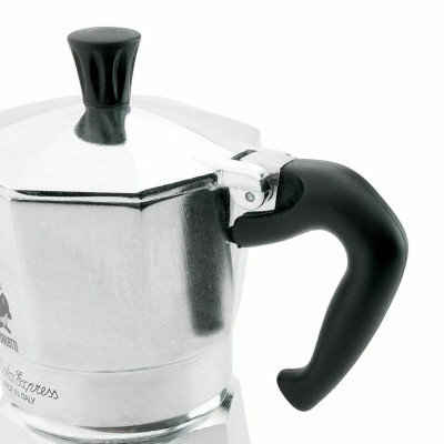 Italian Coffee Pot Bialetti 0001163 Silver Aluminium 6 Cups