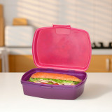 Lunch box Minnie Mouse 380 ml 17 x 5,5 x 13,5 cm Bottle (6 Units)