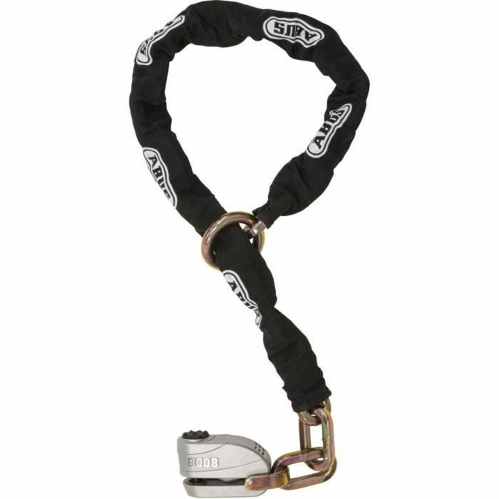 Chain with Padlock ABUS 8008/12KS120 Black Loop Black