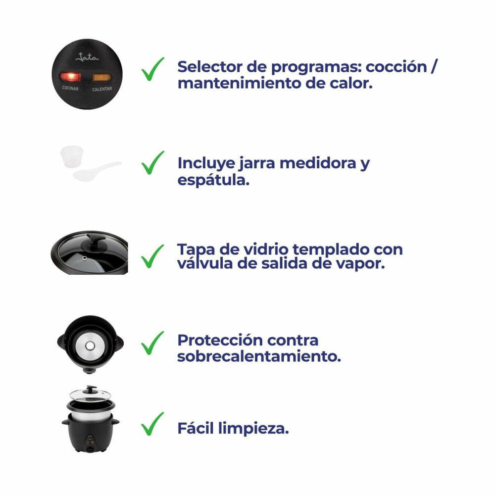 Rice Cooker JATA JEAR2528 1000 W