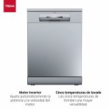Dishwasher Teka DFS76850 Steel 60 cm