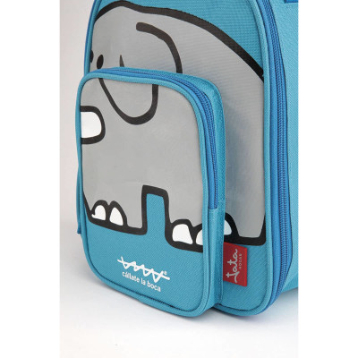 Lunch box JATA HPOR7020 Blue Recycled plastic