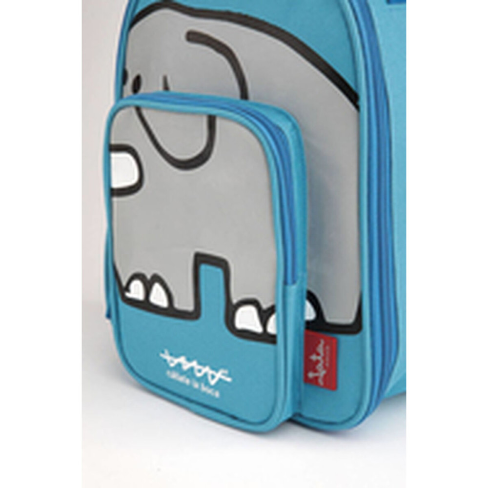 Lunch box JATA HPOR7020 Blue Recycled plastic