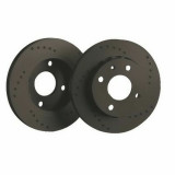 Brake Discs Black Diamond BDKBD1863CD Drill Solid Rear