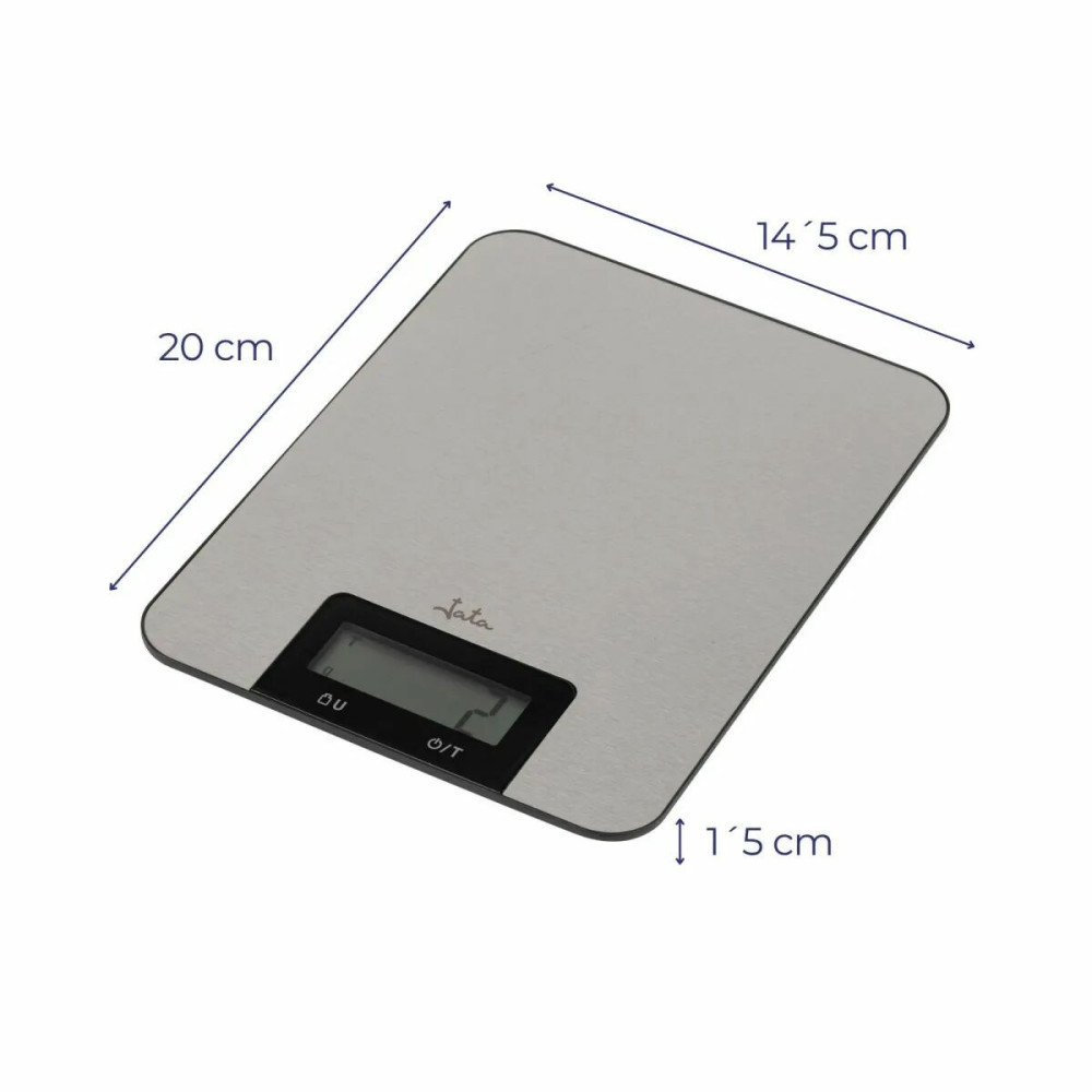 kitchen scale JATA HBAL1211 Steel 5 kg