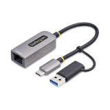 USB Cable Startech U2GA-USB-C-ETHERNET Grey