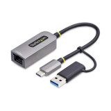 USB Cable Startech U2GA-USB-C-ETHERNET Grey