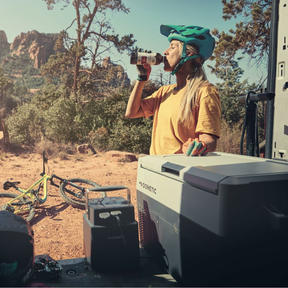 Portable Fridge Dometic Black Beige