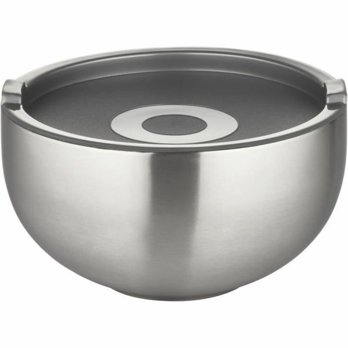 Salad Bowl GSW GSW 26 cm Silver Metal Thermal