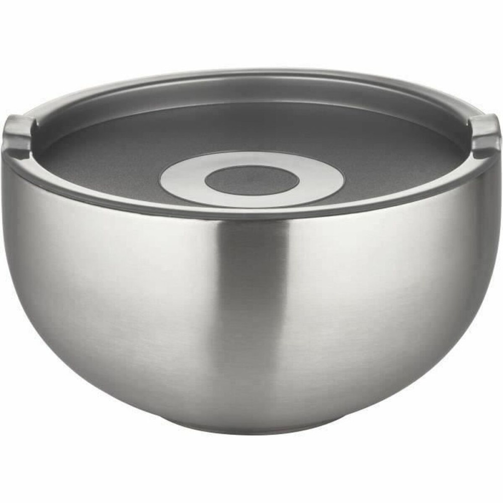 Salad Bowl GSW GSW 30 cm 5,5 L Silver Stainless steel Thermal