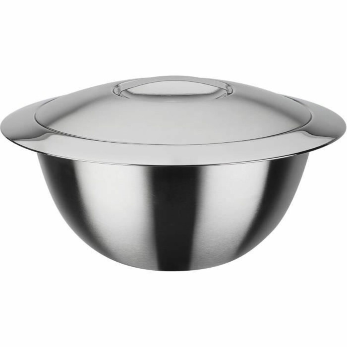 Salad Bowl GSW DISEÑO 22 cm Silver Metal 3,2 L Thermal