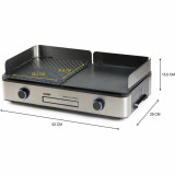 Grill DOMO Black 2200 W