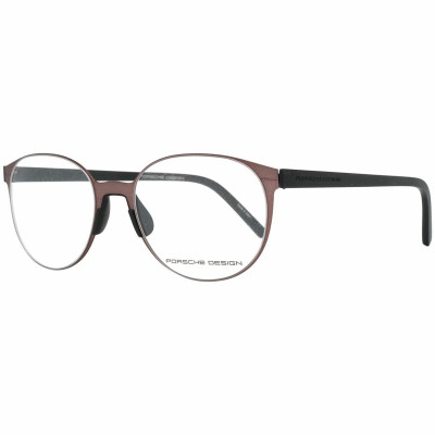 Unisex' Spectacle frame Porsche P8312-53F Brown Bronze Ø 53 mm