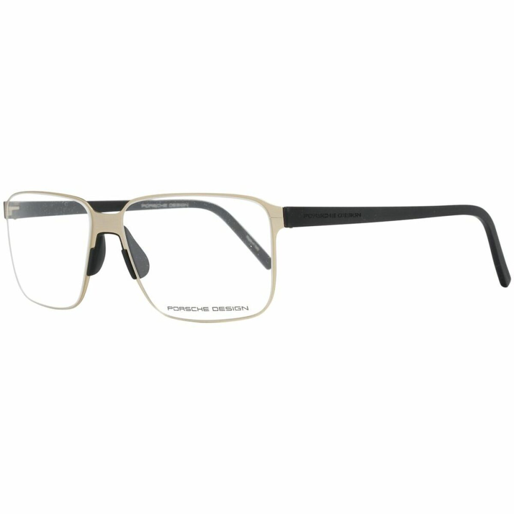 Men' Spectacle frame Porsche P8313-57B Black Golden ø 57 mm