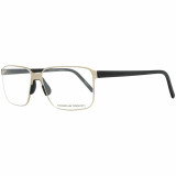 Men' Spectacle frame Porsche P8313-57B Black Golden ø 57 mm