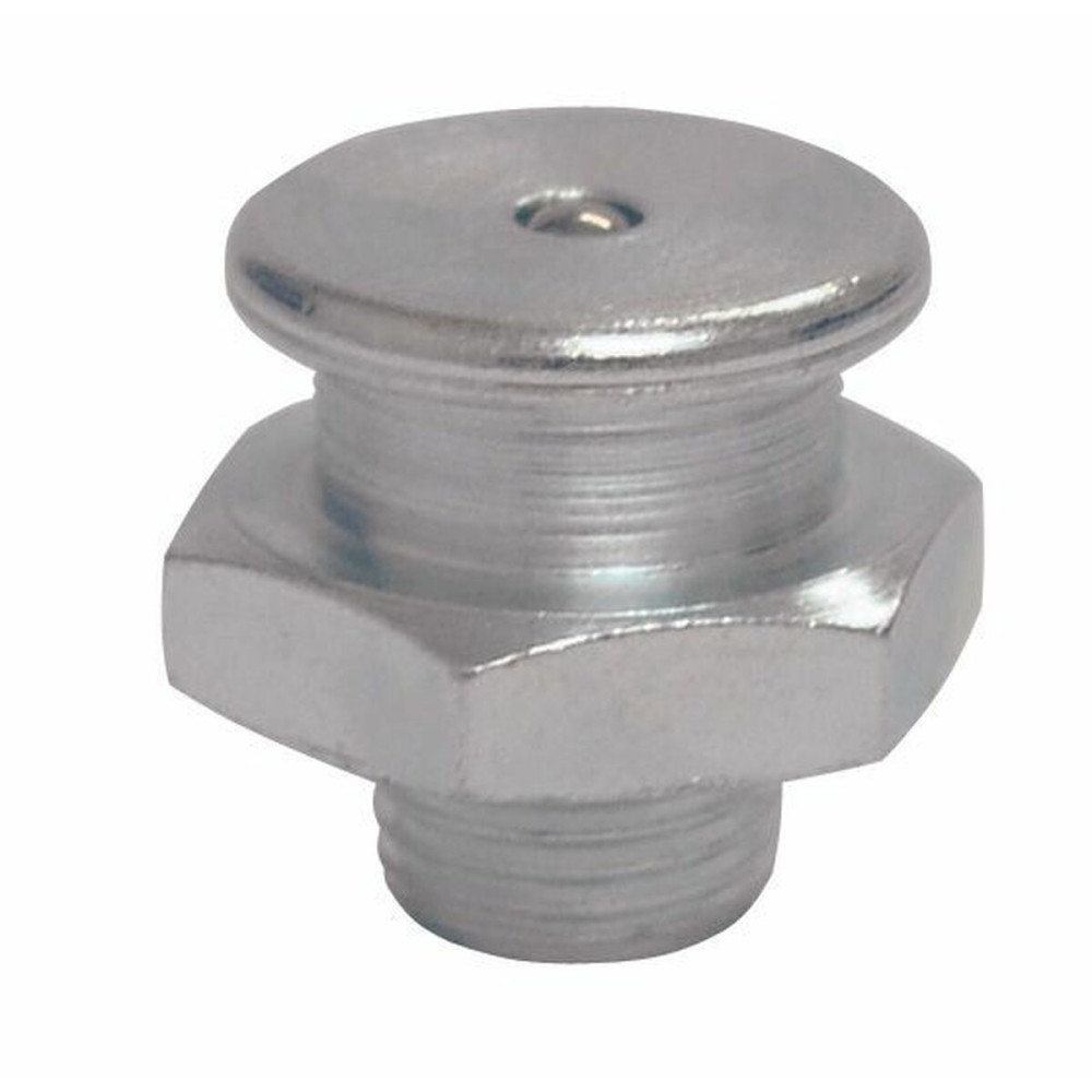 Straight flat-head grease nipple UMETA 3404