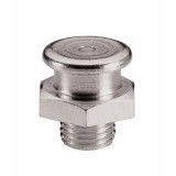 Straight flat-head grease nipple UMETA 3404