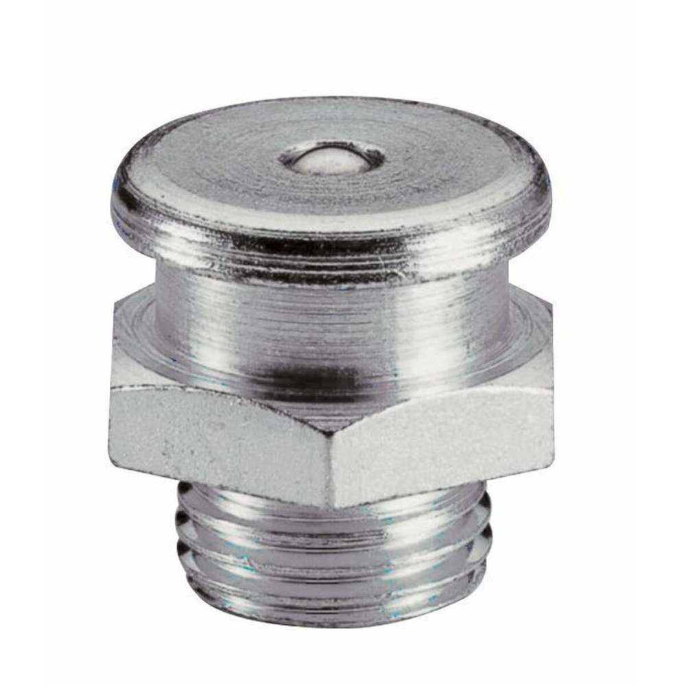 Straight flat-head grease nipple UMETA 3404