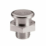 Straight flat-head grease nipple UMETA 3404