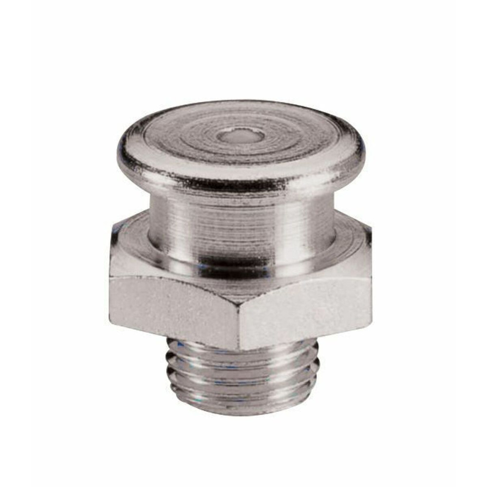 Straight flat-head grease nipple UMETA 3404