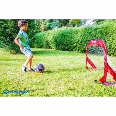 Folding Goalposts Schildkröt 120 x 80 x 80 cm Red (2 Units)