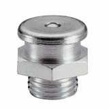 Straight flat-head grease nipple UMETA 3404
