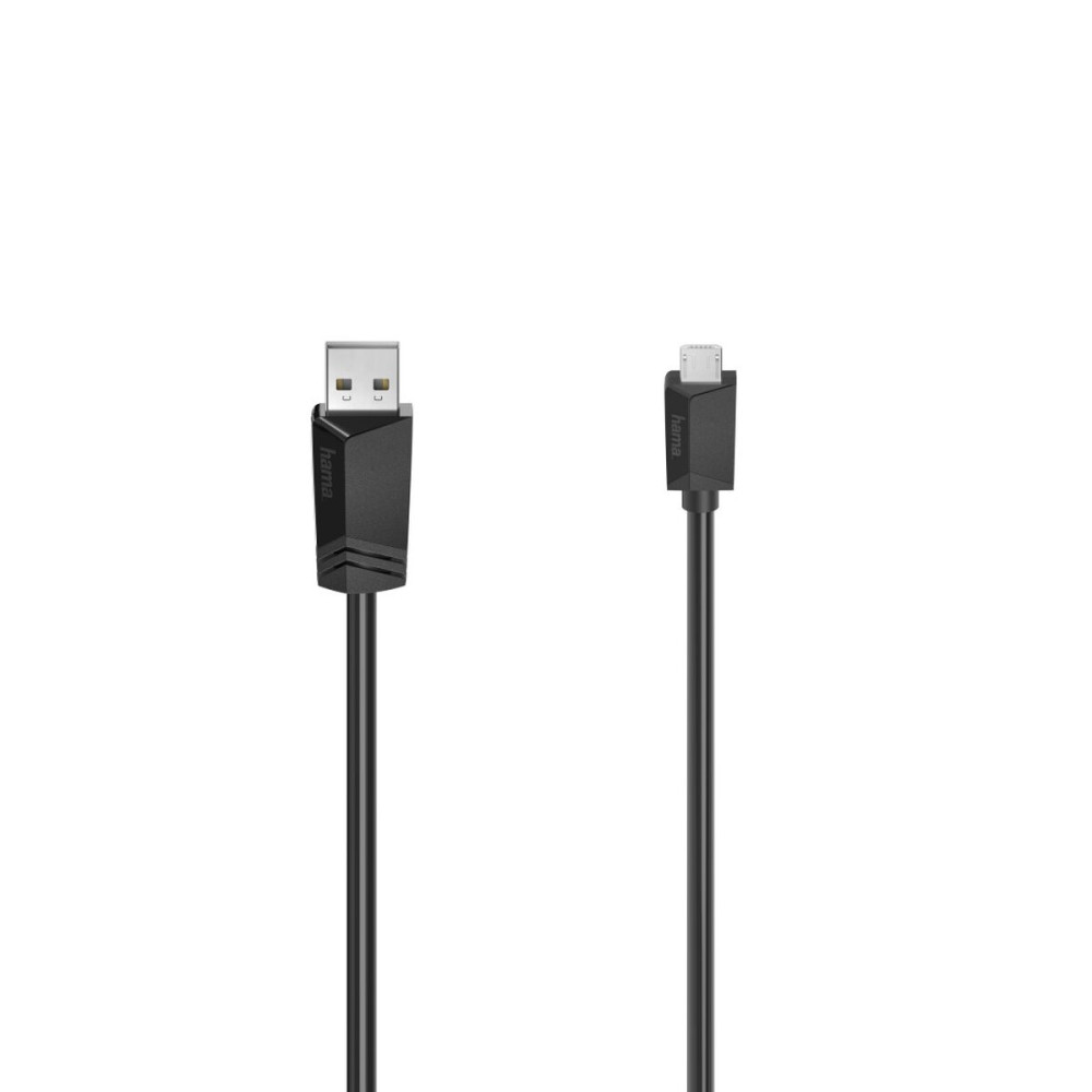 USB Cable Hama 00200608 Black 1,5 m