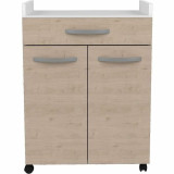 Occasional Furniture Oslo White Oak 60 x 44 x 81 cm
