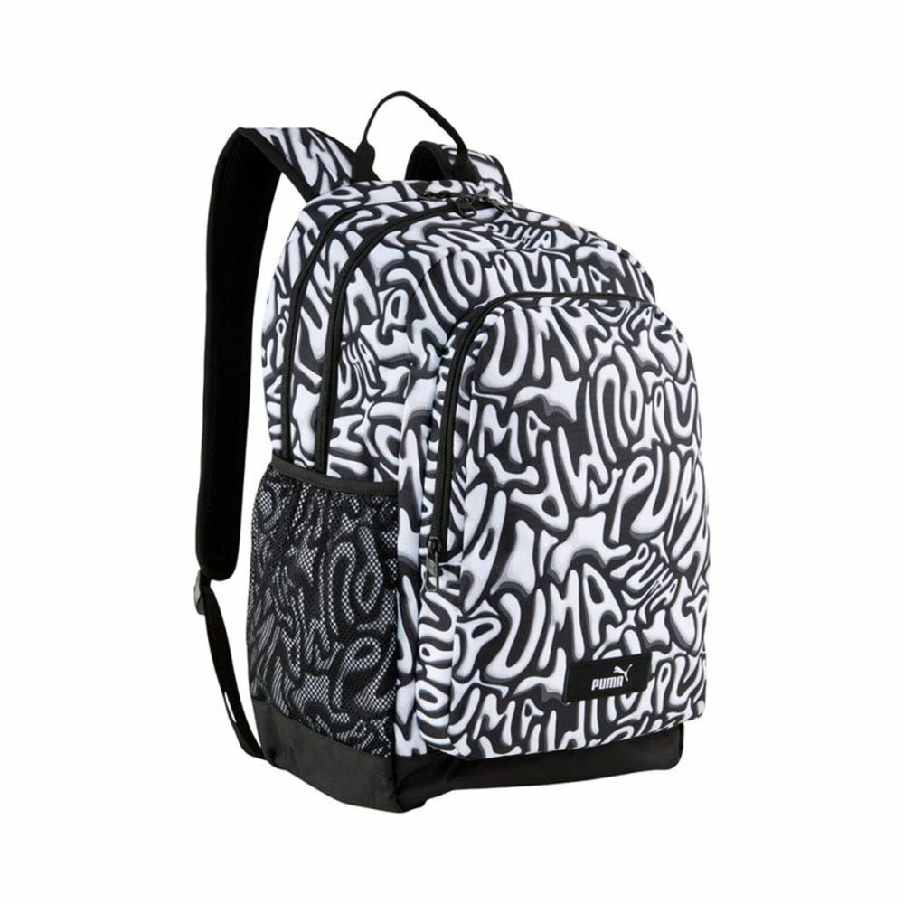 Gym Bag Puma Academy Aop Bac White Black