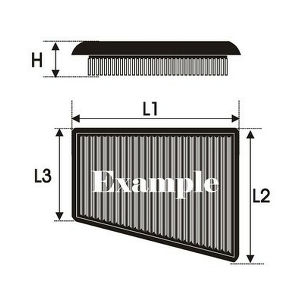 Air filter Green Filters P960517