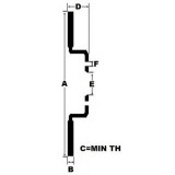 Brake Discs Black Diamond BDKBD1183COM Drill