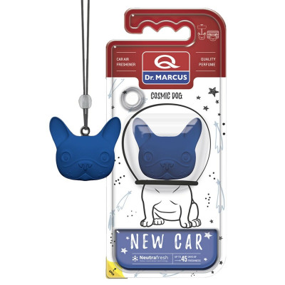Car Air Freshener Dr Marcus COSMIC DOG NEW CAR New Car Plastic