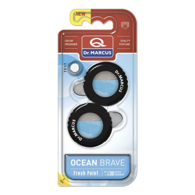 Car Air Freshener Dr Marcus FRESH POINT OCEAN BRAVE Ocean 2,5 ml Plastic (2 Units)