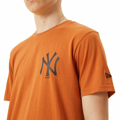 Short-sleeve Sports T-shirt New Era  New York Yankees Brown