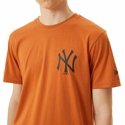 Short-sleeve Sports T-shirt New Era  New York Yankees Brown