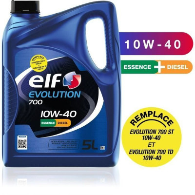 Car Motor Oil Elf Evolution 700 10W40 5 L