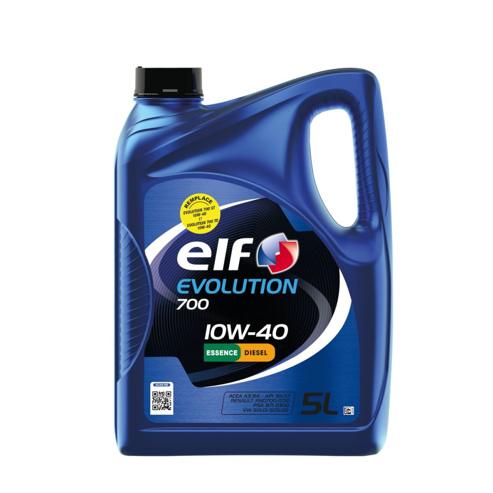Car Motor Oil Elf Evolution 700 10W40 5 L