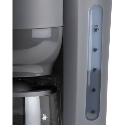 Drip Coffee Machine DOMO DO754K Grey 900 W 10 Cups 1,25 L