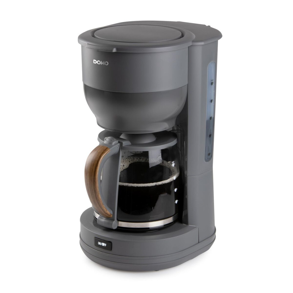 Drip Coffee Machine DOMO DO754K Grey 900 W 10 Cups 1,25 L
