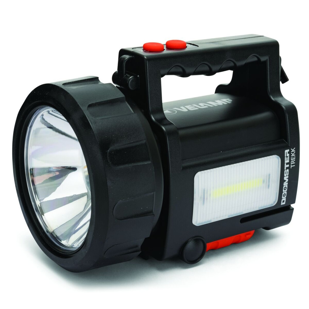 Rechargeable LED Handheld Spotlight Velamp DOOMSTER TREKK 10 W