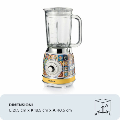 Cup Blender Ariete 583 POSITANO 1000 W Yellow 1,5 L