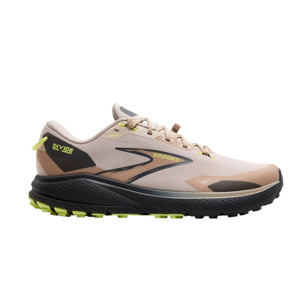 Men's trail running shoes (mountain running) Brooks Divide 6 Beige