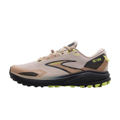 Men's trail running shoes (mountain running) Brooks Divide 6 Beige