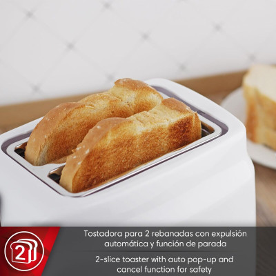 Toaster Magefesa White 750 W