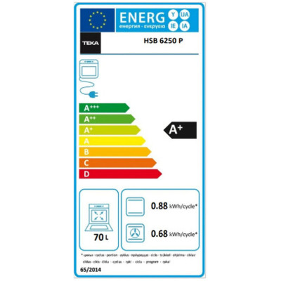 Pyrolytic Oven Teka HSB6250P 3400 W 71 L
