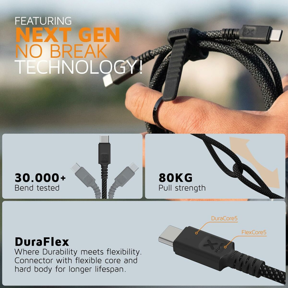 USB Cable Xtorm CX3101 Black 3 m