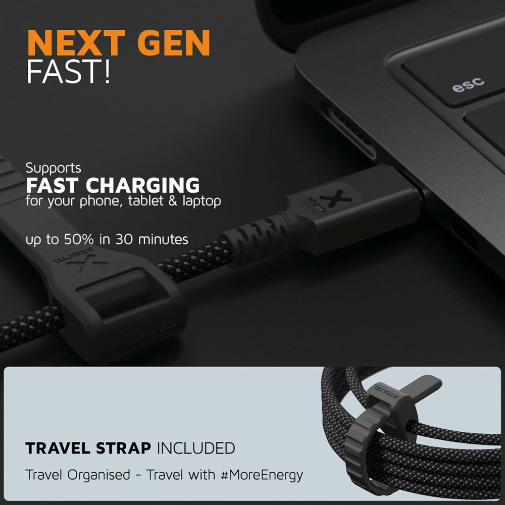 USB Cable Xtorm CX3101 Black 3 m