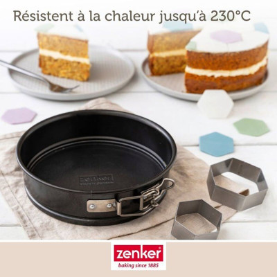 Set of Detachable Baking Tins Zenker 2 Pieces